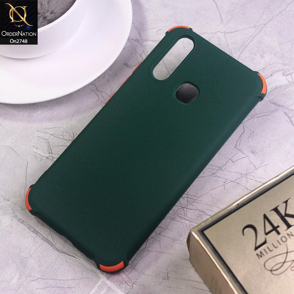 Vivo Y12 - Green - Soft New Stylish Matte Look Case