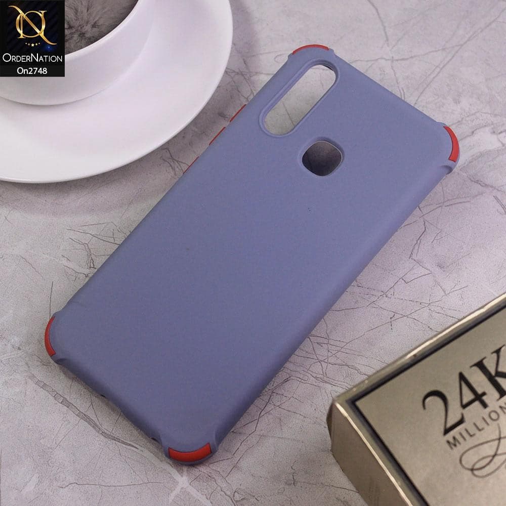 Vivo Y15 - Gray - Soft New Stylish Matte Look Case