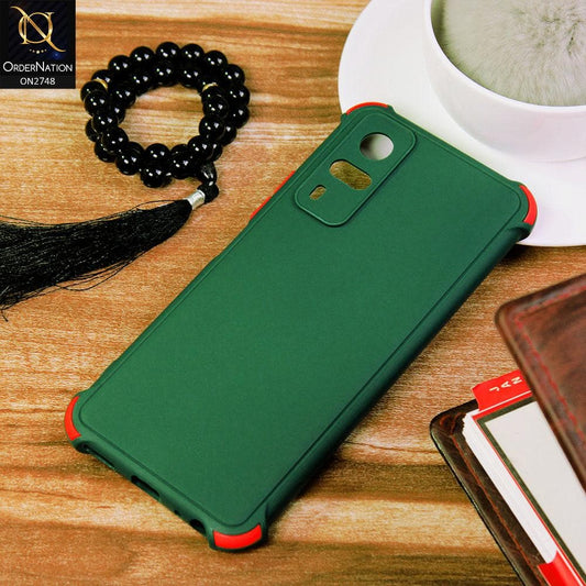 Vivo Y31 Cover - Green - Soft New Stylish Matte Look Case