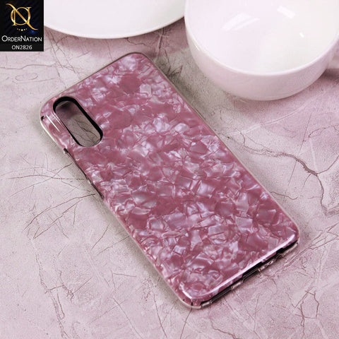 Vivo S1 Cover - Black - New Marble Series 2 in 1 Hybrid Case