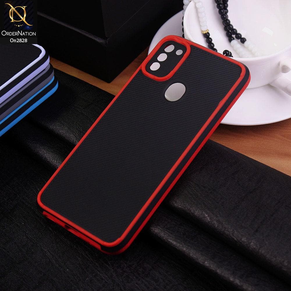 Samsung Galaxy A11 Cover - Red - 3D Soft Linning Camera Protection Case