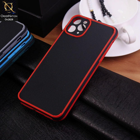 iPhone 11 Pro Cover - Red - 3D Soft Linning Camera Protection Case