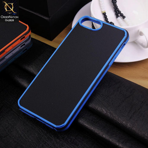 iPhone 8 Plus / 7 Plus Cover - Blue - 3D Soft Linning Camera Protection Case