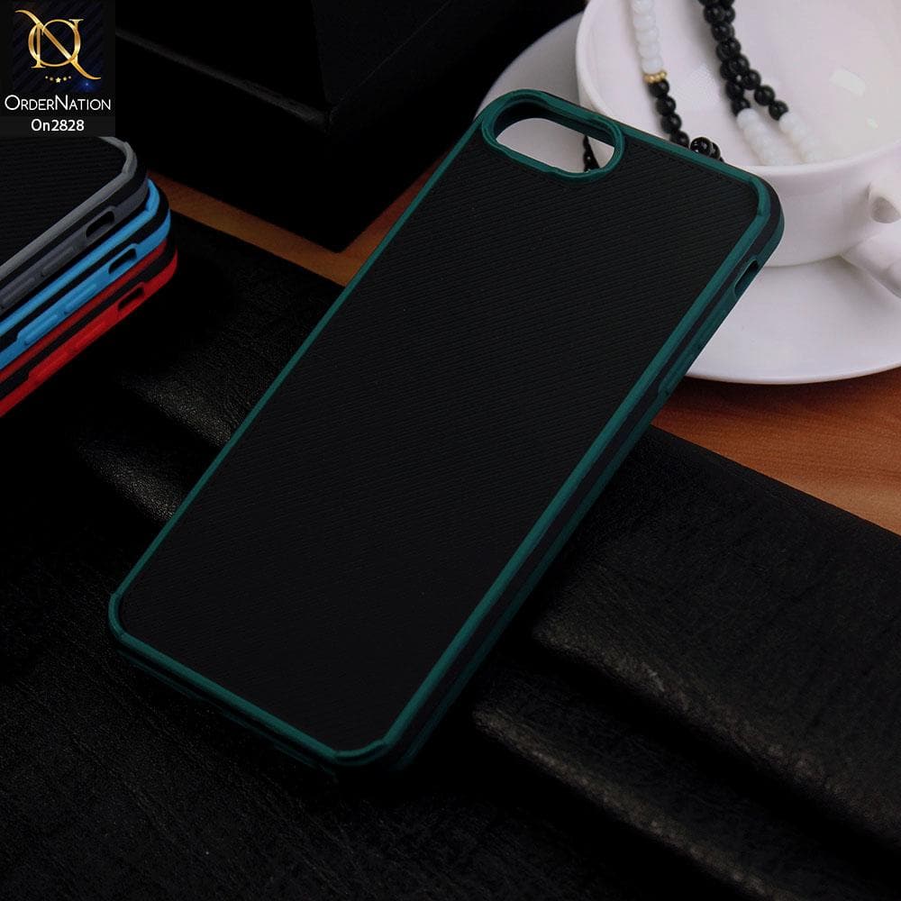 iPhone 8 Plus / 7 Plus Cover - Green - 3D Soft Linning Camera Protection Case