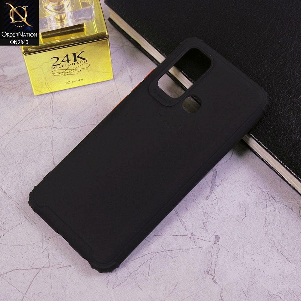 Vivo Y30 Cover - Black - 3D Camera Soft Silicon Protective Case