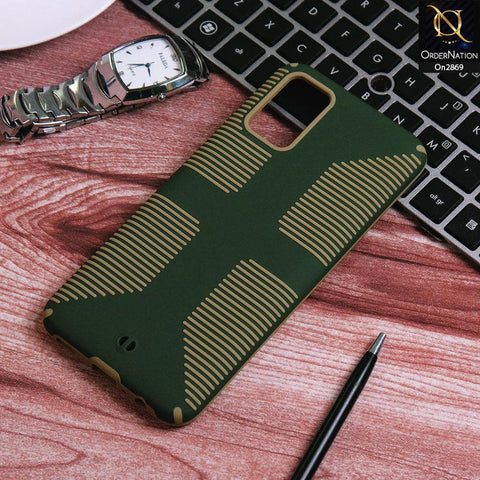 Samsung Galaxy A02s - Green - New Style Explorer Military Anti-Fall Series Case