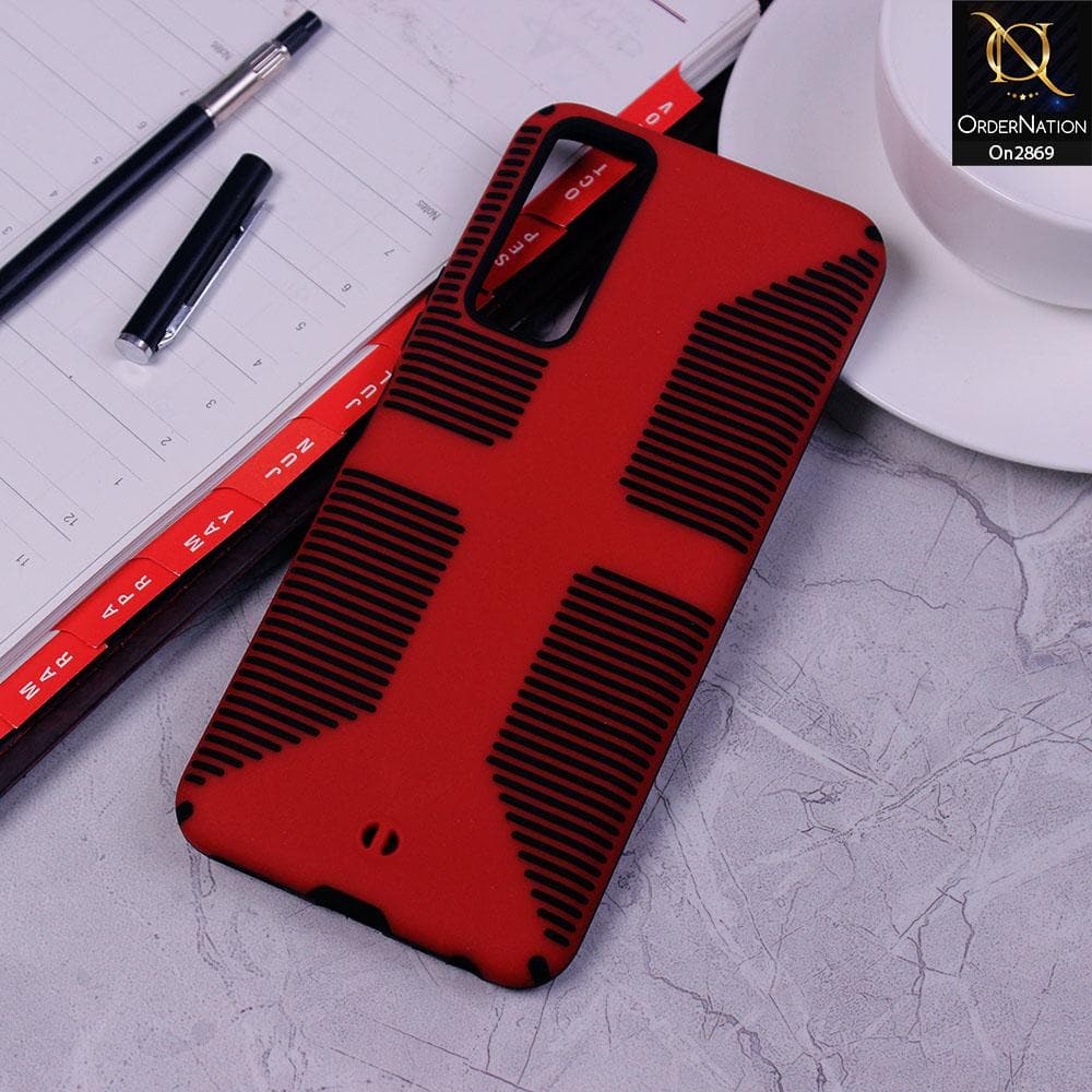 Vivo Y51 2020 - Red - New Style Explorer Military Anti-Fall Series Case
