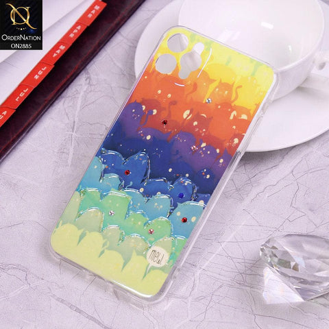 iPhone 11 Pro Cover - Design 10 - Colorful Happy Life Series Soft Case