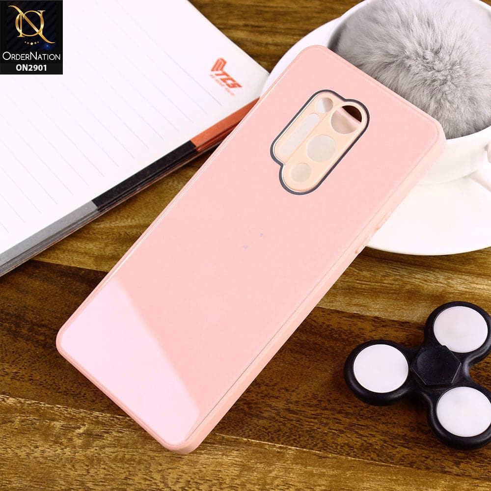 OnePlus 8 Pro Cover - peach - New Glossy Shine Soft Borders Camera Protection Back Case