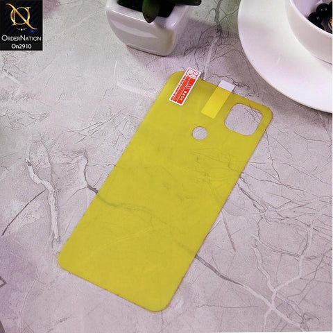 Xiaomi Redmi 9C - Transparent Skin Film Unbreakable Back Protector Sheet