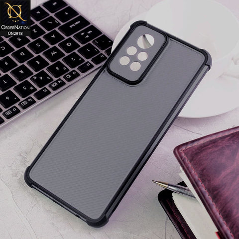 Infinix Note 11 Pro Cover - Black - 3D Soft Linning Camera Protection Case