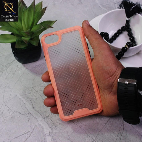 iPhone 8 / 7 Cover - Pink - New Breathing Series Soft Borders Protective Case