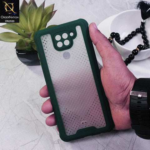 Xiaomi Redmi 10X 4G Cover - Green - New Breathing Series Soft Borders Protective Case
