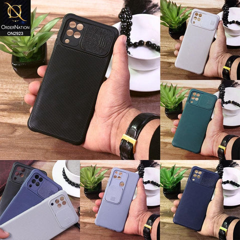 Oppo Reno 3 5G Cover - Gray - New Soft Silicone Camera Shutter Case