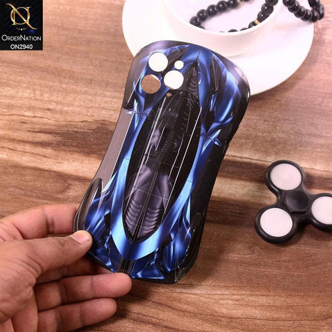 iPhone 11 Pro Max Cover - Blue - 3D Super Car Model Soft Cases