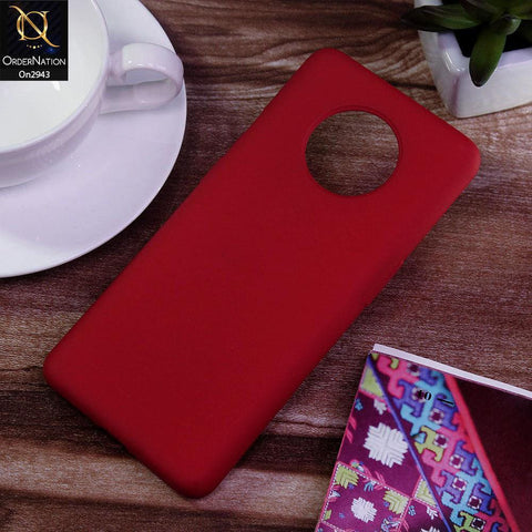 OnePlus 7T Cover - Red - Soft Silicon Premium Quality Back Case