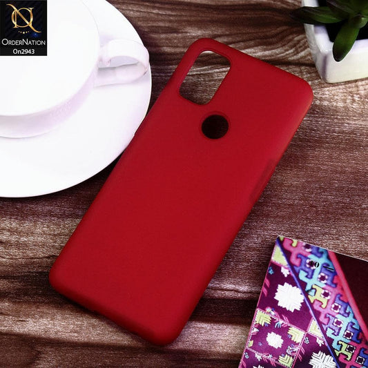 OnePlus Nord N10 Cover - Red - Soft Silicon Premium Quality Back Case