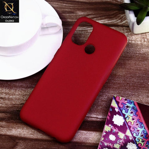 OnePlus Nord N100 Cover - Red - Soft Silicon Premium Quality Back Case