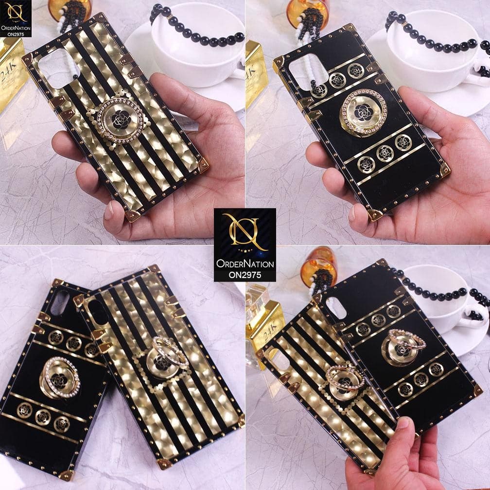 Luxury Bling Love Heart Cover Gold Glitter Bee Square Case for Samsung S23  Ultra S22 Plus Note 20 10 9 8 S20 FE S2 Ultra S9 S10 - AliExpress