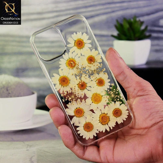 iPhone 11 Cover - Design 15 - Dry Flower Soft Silicone Transparent Case