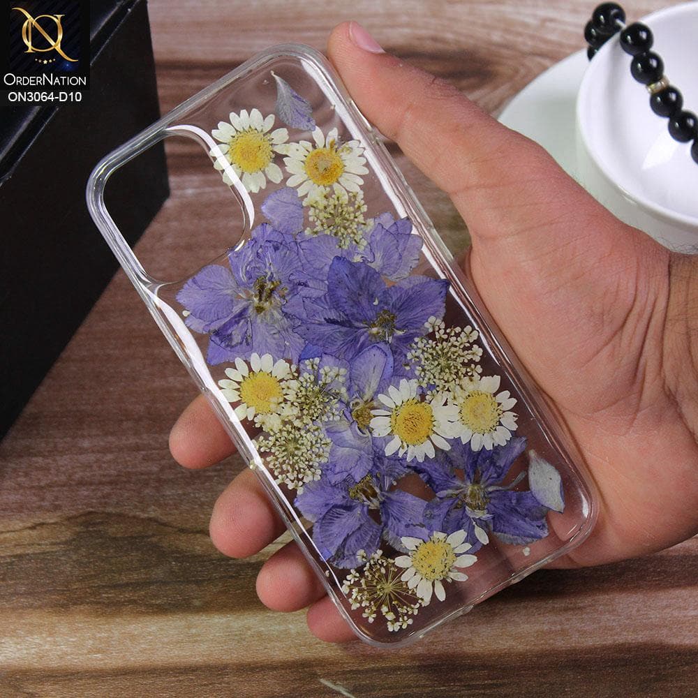 iPhone 11 Pro Max Cover - Design 10 - Dry Flower Soft Silicone Transparent Case