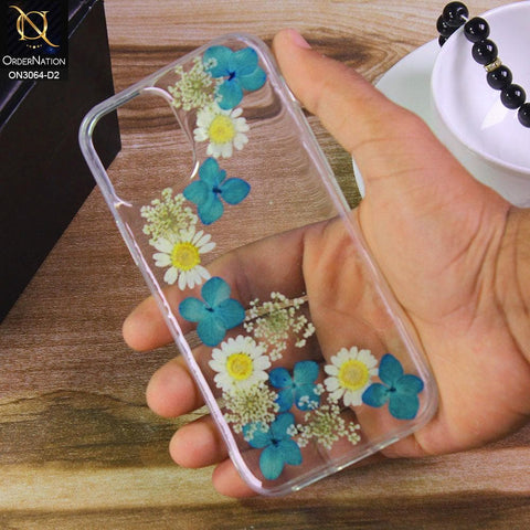 iPhone 11 Pro Max Cover - Design 2 - Dry Flower Soft Silicone Transparent Case