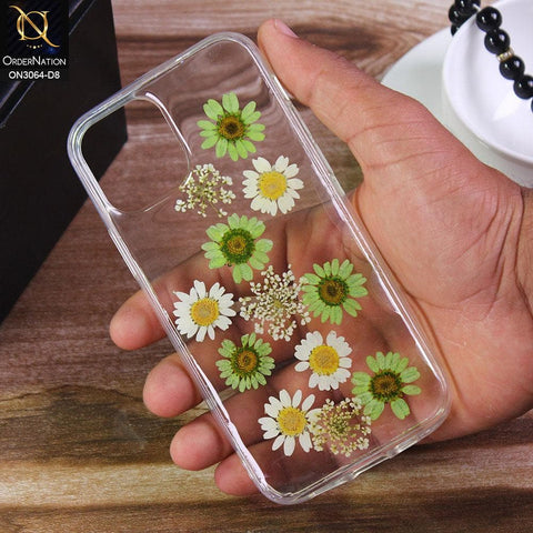 iPhone 11 Pro Max Cover - Design 8 - Dry Flower Soft Silicone Transparent Case