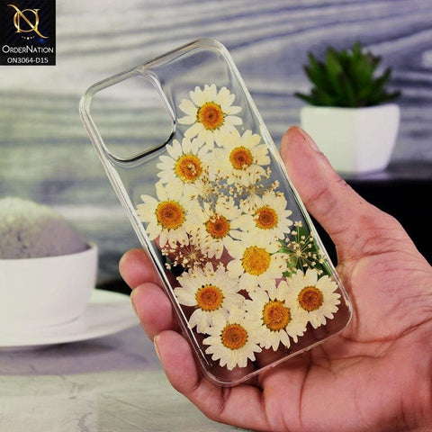 iPhone 12 Cover - Design 15 - Dry Flower Soft Silicone Transparent Case