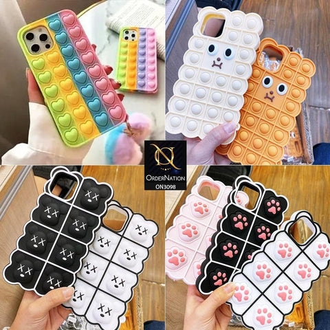 iPhone 11 Pro Max Cover - Design 7 - Trendy Fidget Stress Relief Cartoon Series Soft Case