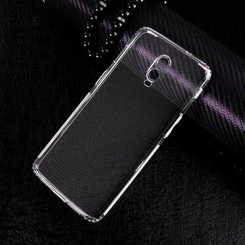 OnePlus 6T Cover - Soft 4D Design Shockproof Silicone Transparent Clear Camera Protection Case