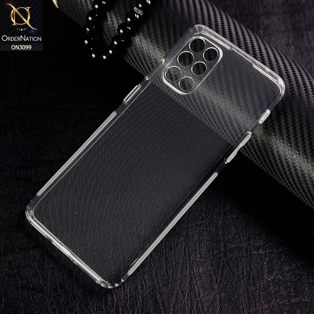 OnePlus 8T Cover - Soft 4D Design Shockproof Silicone Transparent Clear Camera Protection Case