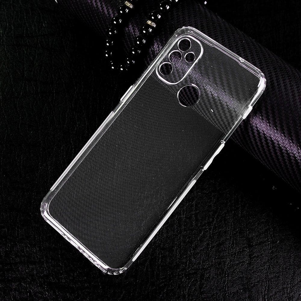 OnePlus Nord N100 Cover - Soft 4D Design Shockproof Silicone Transparent Clear Camera Protection Case