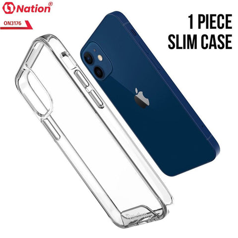 iPhone 14 Pro Cover - ONation Essential Series - Premium Quality No Yellowing Drop Tested Tpu+Pc Clear Soft Edges