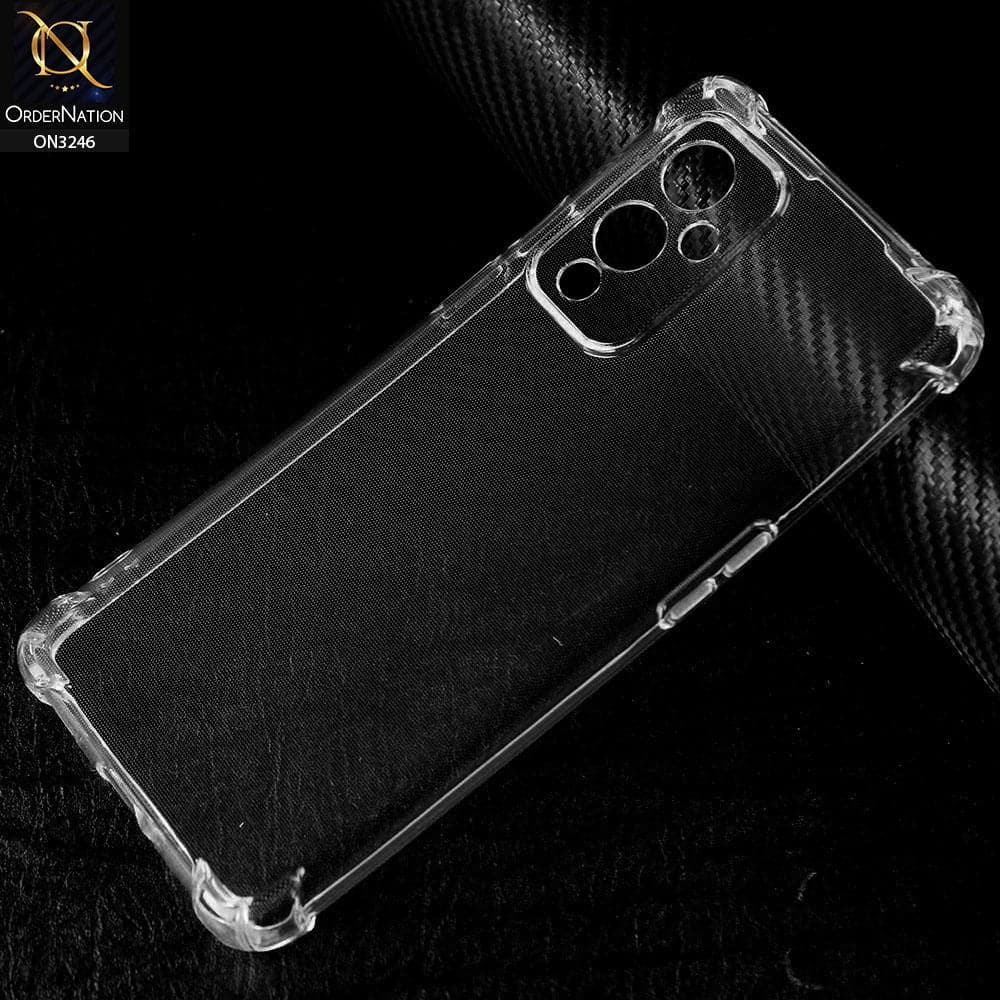 OnePlus 9 Cover - Soft 4D Design Shockproof Silicone Transparent Clear Camera Protection Case