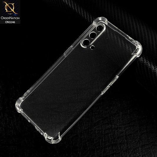 OnePlus Nord CE 5G Cover - Soft 4D Design Shockproof Silicone Transparent Clear Camera Protection Case