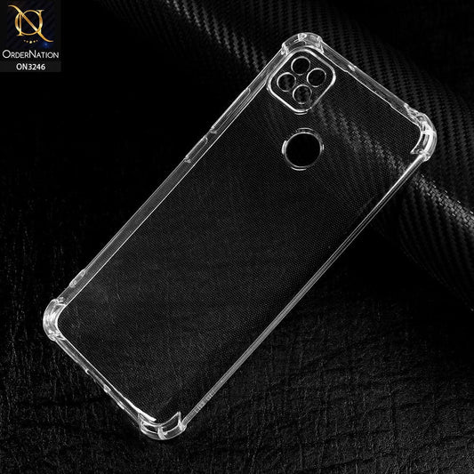 Xiaomi Redmi 9C Cover - Soft 4D Design Shockproof Silicone Transparent Clear Case