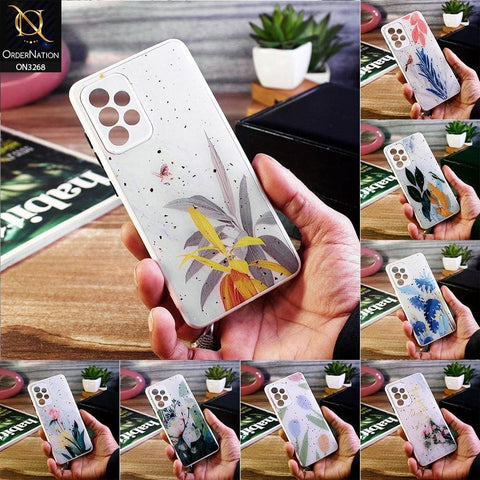 Samsung Galaxy A30s Cover - Design 7 - Spring Series Foil Glitter Camera Protection Soft Case