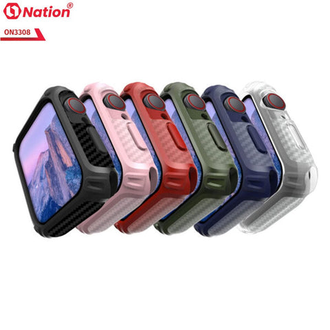 Apple Watch Series 4 (40mm) Cover - Transparent - ONation Quad Element Full Body Protective Soft Case