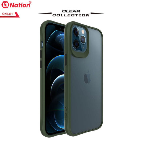 iPhone 11 Pro Max Cover - Green - ONation Combat X Mode Series Soft Borders Case