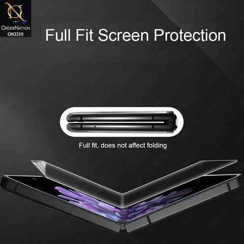 Samsung Galaxy Z Flip 4 5G Protector - 360° Transparent Full Body Unbreakable Protective Film Sticker Cover