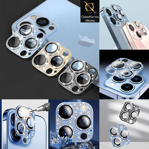 iPhone 11 Pro Protector - Multi - Bling Diamond Shockproof Camera Lens Protector