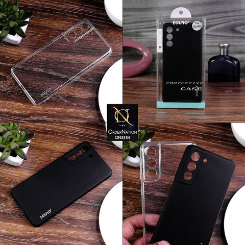 OnePlus 8 4G Cover - V2 - EOURO Shock Resistant Soft Silicone Camera Protection Case