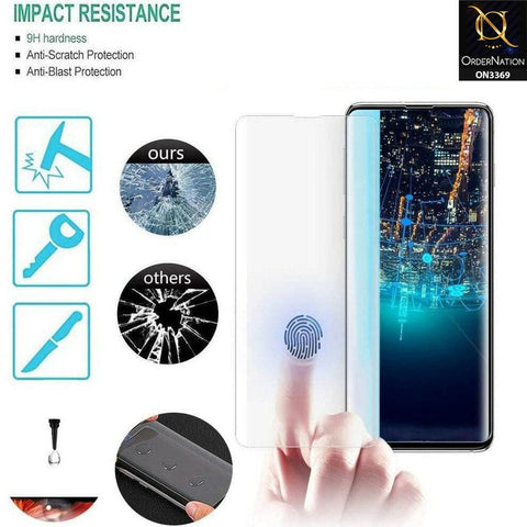 Samsung Galaxy Note 20 Ultra Screen Protector - LITO - UV Liquid Full Glue Tempered Glass Screen Protector