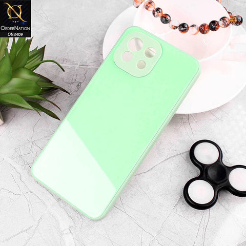 Xiaomi Mi 11 Lite Cover - Light Green - New Glossy Shine Soft Borders Camera Protection Back Case