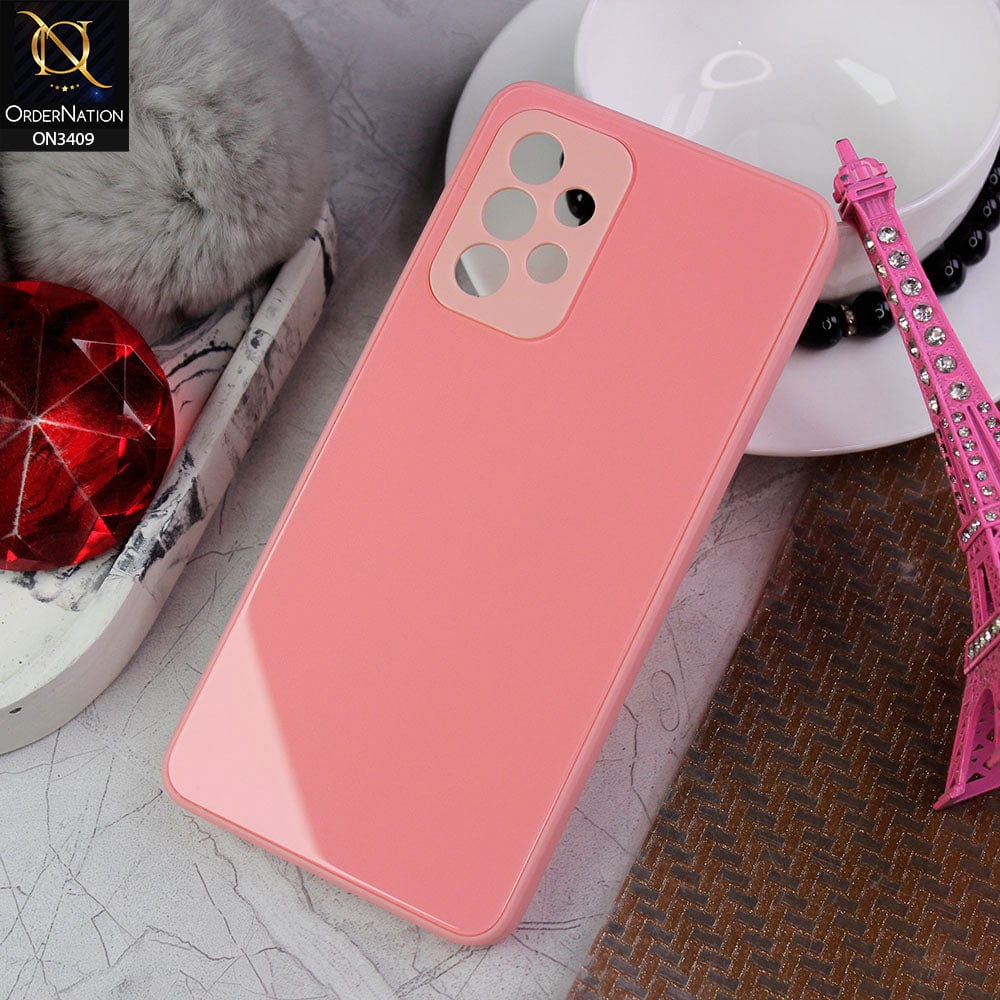 Samsung Galaxy A32 Cover - Peach - New Glossy Shine Soft Borders Camer ...