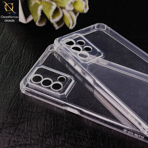 Vivo Y15c Cover - Transparent - New Soft TPU Shock Proof Bumper Transparent Protective Case with Camera Protection