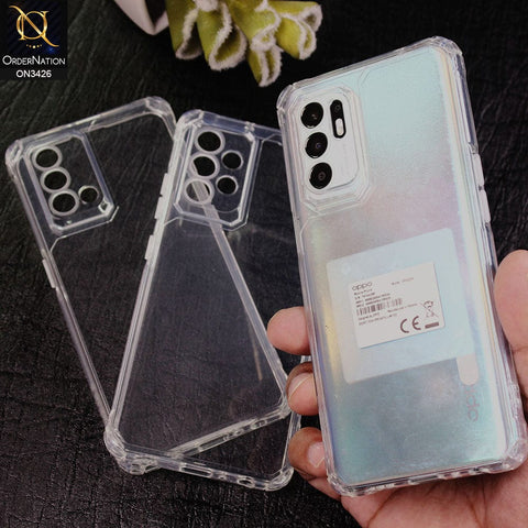 Infinix Hot 11s Cover - Transparent - New Soft TPU Shock Proof Bumper Transparent Protective Case with Camera Protection