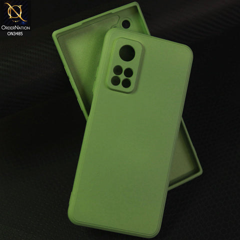 Xiaomi Redmi K30S Cover - Light Green  - ONation Silica Gel Series - HQ Liquid Silicone Elegant Colors Camera Protection Soft Case