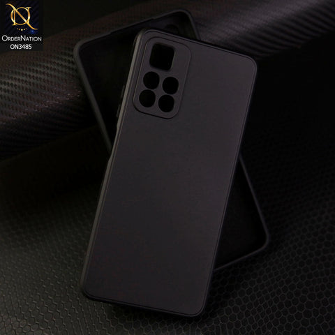 Xiaomi Redmi Note 11 5G Cover - Black  - ONation Silica Gel Series - HQ Liquid Silicone Elegant Colors Camera Protection Soft Case