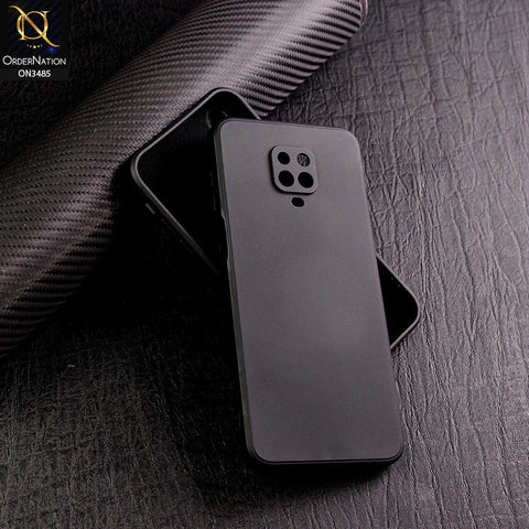 Xiaomi Poco M2 Pro Cover - Black - ONation Silica Gel Series - HQ Liquid Silicone Elegant Colors Camera Protection Soft Case